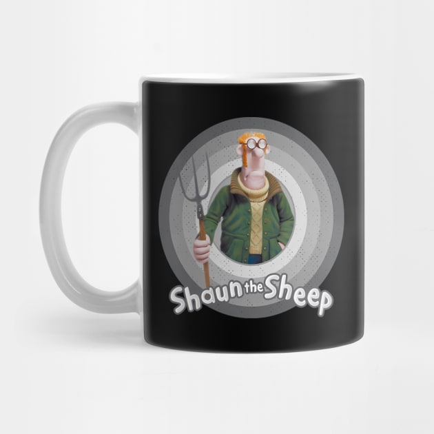 Vintage The Sheep TV Series Cartoon Shaun by WelchCocoa